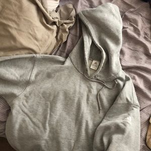 Grey Adidas hoodie Large